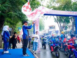 Ratusan Pecinta Motor Trail Ramaikan “Berani Jelajah Bumi Tadulako” di Palu