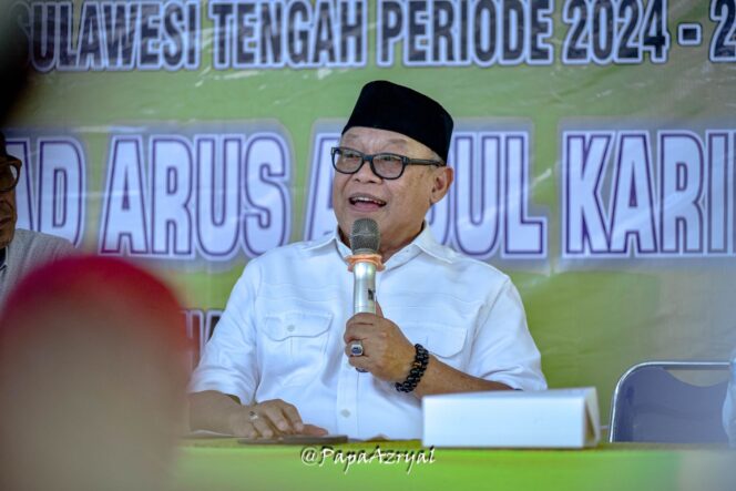 
					Ketua DPRD Provinsi Sulawesi Tengah, Mohammad Arus Abdul Karim. FOTO: Papa Azryal. 