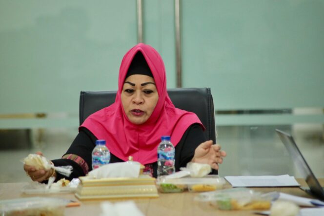 
					Ketua Pansus Ranperda Sistem Perencanaan Pembangunan, Dra. Hj. Sri Indraningsih Lalusu. FOTO: Humas DPRD Sulteng