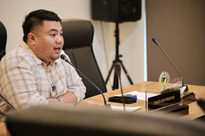 
					Wakil Ketua Bapemperda DPRD Sulteng, Dandi Adhy Prabowo. FOTO: Humas DPRD Sulteng 