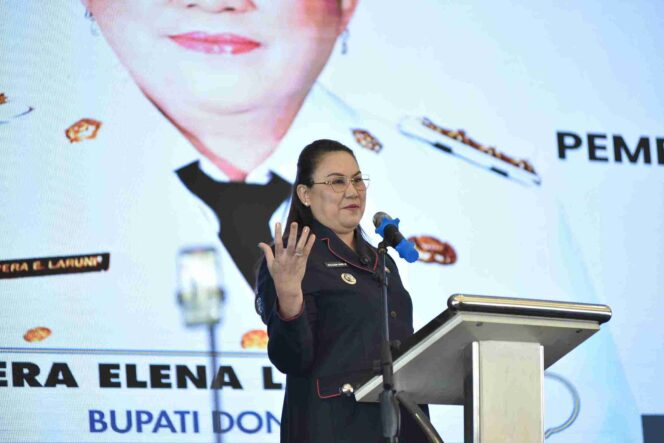 
					Bupati Donggala, Vera Elena Laruni. FOTO: netiz.id (akib).