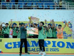 SMPN 1 Palu Angkat Trofi ILM Cup II 2025