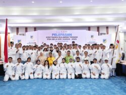 Semangat Mompakaroso, 47 Atlet Sulteng Dilepas Menuju PON Beladiri 2025