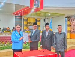 DPRD Donggala Sahkan Ranperda Perubahan Bentuk Hukum Perumda Sakaya Membangun