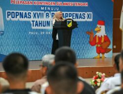 Wagub Sulteng Lepas 177 Atlet Pelajar Menuju POPNAS dan PEPARPENAS 2025 di Jakarta