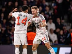 Bayern Munich Jinakkan PSG 2–1 di Parc des Princes, Luis Diaz Bintang Sekaligus Tumbal VAR