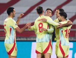 Spanyol Gasak Georgia 4–0, La Roja Selangkah Lagi Lolos ke Piala Dunia 2026