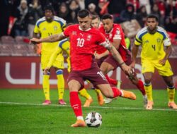 Swiss Hantam Swedia 4–1, Mantapkan Puncak Klasemen Grup B