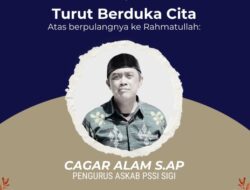 Asprov PSSI Sulteng Kehilangan Sosok Dedikatif, Cagar Alam Tutup Usia