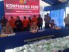 Polda Sulteng Gagalkan Penyelundupan 60 Kg Sabu Asal Malaysia