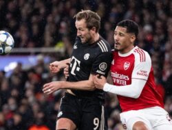 Arsenal Perkasa di Puncak Klasemen, Jinakkan Bayern Munich dalam Duel Spektakuler