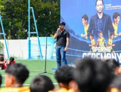 Fathur Razaq Buka Liga Topskor Palu, Dorong Pembinaan Atlet Usia Dini