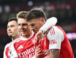 Arsenal Mantap di Puncak Klasemen, Jinakkan Brentford 2–0 di Emirates Stadium