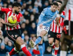 Manchester City Tekuk Sunderland 3-0, Pangkas Jarak dengan Arsenal di Papan Atas