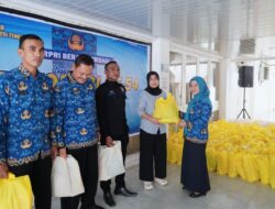 Sekretariat DPRD Sulteng Peringati HUT KORPRI ke-54 Lewat Aksi Sosial