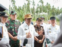 Kawal Ketahanan Pangan, Anwar Hafid Pastikan Program Cetak Sawah Sigi Berjalan Optimal