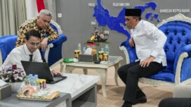 Suasana pertemuan antara pimpinan Pemerintah Provinsi Sulawesi Tengah dan jajaran Kantor Wilayah Badan Pertanahan Nasional (BPN) Sulawesi Tengah saat membahas percepatan sertifikasi aset daerah di Palu, Jumat (09/01/26). FOTO: istimewa