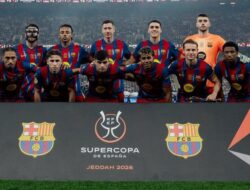 Barcelona Tegaskan Status Raja Piala Super Spanyol Usai Tundukkan Real Madrid 3-2