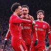 Pemain Liverpool merayakan gol ke gawang Burnley pada laga Liga Inggris pekan ke-22 di Stadion Anfield, Sabtu malam (17/01/26). FOTO: (IG) liverpool