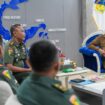 Gubernur Sulawesi Tengah, Anwar Hafid, menerima audiensi Komandan Polisi Militer Kodam XXIII/Palaka Wira (Danpomdam XXIII/PW), Kolonel Cpm Indra Jaya, bersama jajaran, di Ruang Kerja Gubernur Sulawesi Tengah, Palu, Selasa (20/01/26). FOTO: istimewa