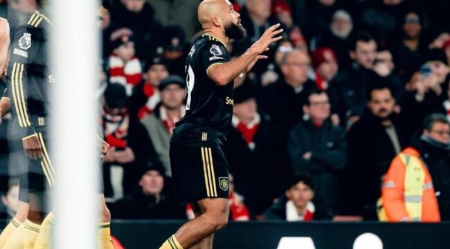 Pemain Manchester United merayakan gol ke gawang Arsenal dalam laga Liga Inggris pekan ke-23 di Stadion Emirates, London, Senin (26/01/26) dini hari WIB. FOTO: (IG) @manutd