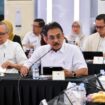 Sekretaris Jenderal Kementerian Agraria dan Tata Ruang/Badan Pertanahan Nasional (ATR/BPN) menyampaikan paparan capaian kinerja program pertanahan tahun 2025 dalam Rapat Pimpinan Kementerian ATR/BPN di Jakarta, Rabu (14/01/26). FOTO: istimewa