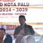 Anggota DPRD Kota Palu, Sucipto S Rumu, menyampaikan sambutan dan mendengarkan aspirasi warga saat kegiatan Penjaringan Aspirasi Masyarakat (Reses) Caturwulan I Masa Persidangan Tahun 2026 di Kelurahan Nunu, Kecamatan Tatanga, Kota Palu, Selasa (03/02/26). (Foto: netiz.id)