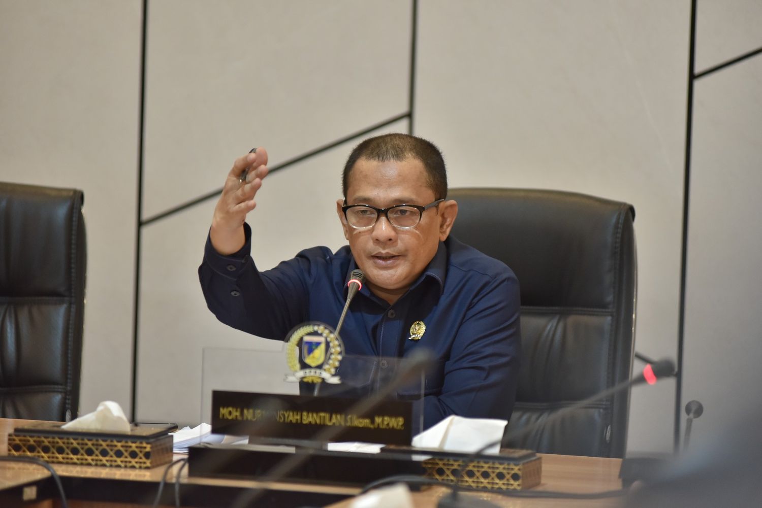 Ketua Pansus, Moh. Nurmansyah Bantilan,