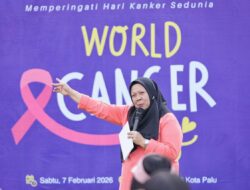 Wagub Sulteng Beri Harapan bagi Pejuang Kanker di Peringatan World Cancer Day
