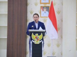 Bupati Donggala, Vera Elena Laruni. FOTO: Prokopim Setda Donggala 