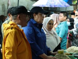 Bupati Donggala, Vera Sidak Pasar Ganti, Pastikan Harga Bahan Pokok Stabil Jelang Idul Fitri