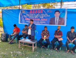 Warga Kelurahan Ganti Keluhkan Pipa Bocor di Badan Jalan Saat Reses Zulkifli Azis