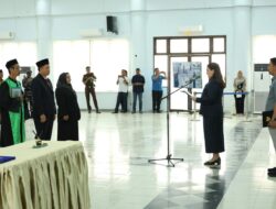 Bupati Vera Lantik Kadis PU dan Kadis Kesehatan Donggala, Soroti Integritas dan Pelayanan