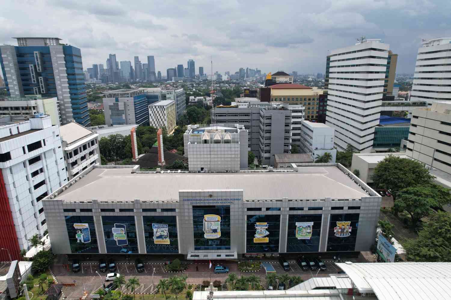 Kantor pusat Kementerian ATR/BPN di Jakarta