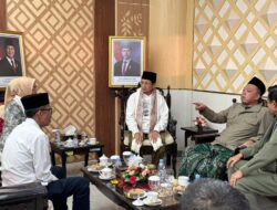 Menteri ATR/BPN Nusron Wahid Hadiri Haul Guru Tua dan Teken MoU dengan UIN Datokarama