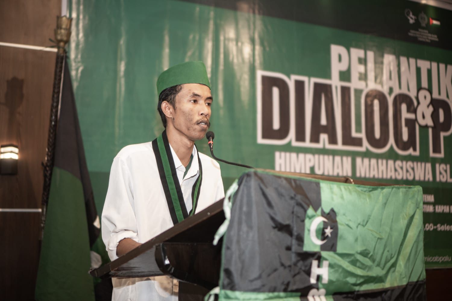 Ketua Umum HMI MPO Cabang Palu, Ahmad Rahim,
