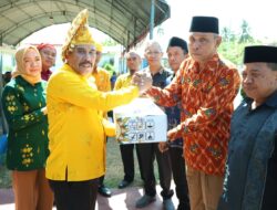 HUT Ke-21 Kecamatan Labuan, Wabup Donggala Taufik Burhan Tegaskan Labuan Harus Masuk Tahap Penguatan