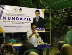 Kundapil Aristan di Kawatuna, Warga BTN Korpri Minta Air Bersih dan Perbaikan Jalan