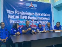 Menuju Musda V Demokrat Sulteng, Pendaftaran Calon Ketua Resmi Dibuka