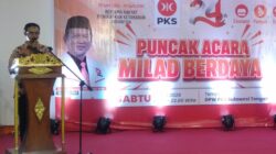 Puncak Milad PKS di Sulteng, Wahyuddin Ungkap Kisah Perjuangan Kader