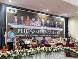 1.751 Jemaah Haji Sulawesi Tengah Resmi Diberangkatkan