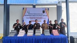 Kejati Sulteng Musnahkan 3,2 Juta Batang Rokok Ilegal, di Antaranya Bintang Bold hingga New Hummer Brown