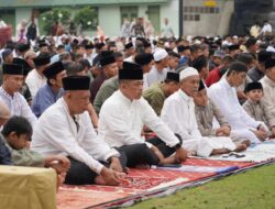 Danrem 132/Tadulako Sholat Idul Adha Bersama Prajurit dan Warga, Tekankan Iman serta Pengabdian untuk Indonesia Maju