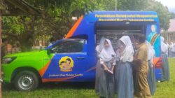 Tingkatkan Literasi Siswa, Perpustakaan Keliling Sulteng Sambangi Sindue