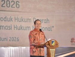 Rakor Produk Hukum Daerah Regional Sulawesi 2026, Longki Djanggola Tekankan Regulasi Berkualitas untuk Pembangunan