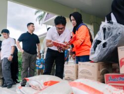 Muhammad Fathur Razaq Salurkan Ratusan Paket Sembako untuk Korban Gempa Sigi