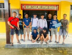 Polsek Bungku Utara Tangkap 2 Pengedar Narkoba, Sita 7 Paket Sabu