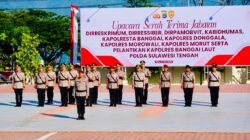 Sertijab Polda Sulteng