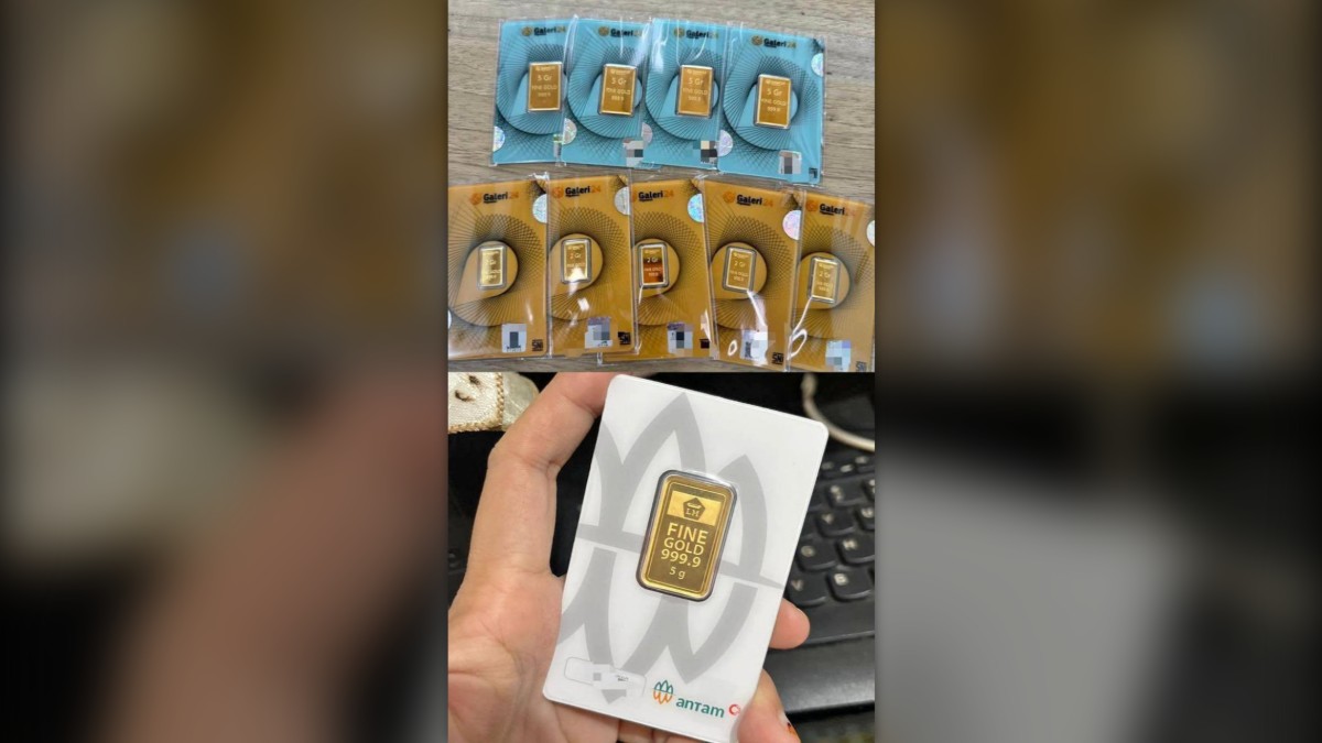 Harga emas Antam hari ini