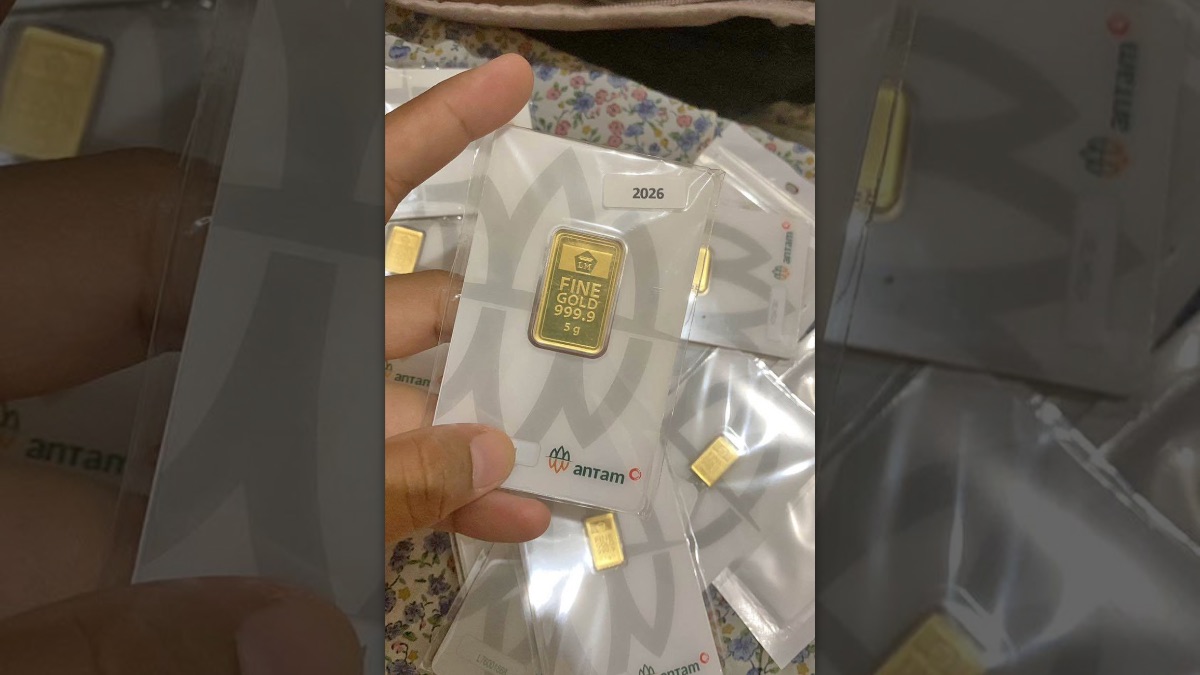 Harga emas Antam hari ini